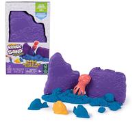 Kinetic Sand, Project Planet Coral Reef with 227g Blue Play Sand & 2 Tools, Sust