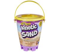 Kinetic Sand, Mini Secchiello con 170 g di Sabbia Effetto bagnasciuga, per Bambini dai 3 Anni in su