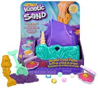 Kinetic Sand , Playset il Cristallo della Sirenetta, Sabbia Colorata, Sabbia Cinetica 481 g, Accessori per Scavare e Scoprire, Giochi per Bambini e Bambine, 3+ anni