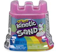 Kinetic Sand, Rainbow Multi-Colour Single Container, for Kids Aged 3 And Up, Arcobaleno Unicorno Multicolore 142 g Contenitore Singolo per Bambini dai 3 Anni Colori Misti, 6054549