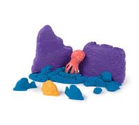Kinetic Sand, Project Planet Coral Reef with 227g Blue Play Sand & 2 Tools, Sust