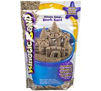 Kinetic Sand Sacchetto Sabbia Beach Sabbia cinetica 1.3kg Sabbia Magica Sabbia Colorata Marrone Sabbia Effetto bagnasciuga Giocattoli per Bambini e Bambine 3 Anni
