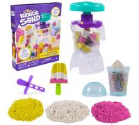 Kinetic Sand, Set dei Frullati Golosi, con 396 g di Sabbia da Gioco, Attrezzi e Formina Ghiacciolo, Cibo Giocattolo, Giocattoli Artistici per Bambine e Bambini, 5+ Anni