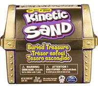 Kinetic Sand, Set Tesoro Nascosto, con 170 G Sorprese all'Interno - Modello A Sorpresa, dai 4 Anni - 6054831