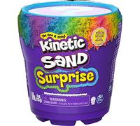 Kinetic Sand, Vasetti con Sorpresa, Set di Gioco con 113gr di Sabbia Colorata - per Bambini dai 3 Anni