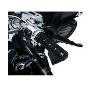 Kinetic throttle boss nero lucido si adatta alle manopole kuryakyn kinetic Kurya