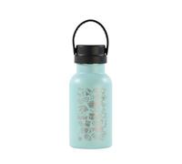 KINETICO SPAIN S.L.U. F.C. Barcellona - Borraccia termica, bottiglia d'acqua, in acciaio inox, doppio isolamento, 12 ore di bevanda calda e 24 ore di bevanda fredda, 350 ml, 7,3 x 19,5 cm, Blu