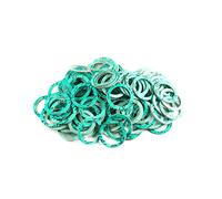 KINETICS LINE Guarnizione Piatta in Fibra 3/4 Pollice Normale (24 x 18 x 2 mm) 100 Pezzi per Impianti Sanitari, Riscaldamento, Aria Condizionata, Caldaia, Rubinetto, Pompa (fino a 180°C)