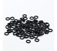 KINETICS LINE Guarnizioni O-Ring (5.70 x 1.90 mm) 100 Pezzi NBR 70 Shore Set di O-Ring - ID Ø: 5.70 x SPESSORE Ø 1.90 mm Anelli di Tenuta in Gomma per Vari Usi (da -30°C a 125°C)