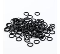 KINETICS LINE Guarnizioni O-Ring (8.90 x 1.90 mm) 100 Pezzi NBR 70 Shore Set di O-Ring - ID Ø: 8.90 x SPESSORE Ø 1.90 mm Anelli di Tenuta in Gomma per Vari Usi (da -30°C a 125°C)