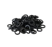 KINETICS LINE Guarnizioni Piatte in Gomma 3/8 Pollice (14.5 x 10 x 2 mm) 100 Pezzi Guarnizioni Sanitarie, Idraulica, Aria Condizionata, Ventilazione, Tubazioni e Giardino (da -40°C a 110°C)