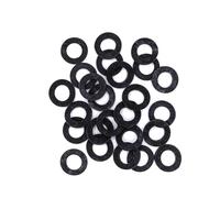 KINETICS LINE Guarnizioni Piatte in Gomma 3/8 Pollice Speciale (14.5 x 8 x 2 mm) 25 Pezzi Guarnizioni Sanitarie, Idraulica, Aria Condizionata, Ventilazione, Tubazioni e Giardino (da -40°C a 110°C)