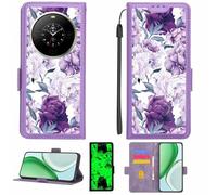 Kinetijy Custodia Comaptibile per FOSSiBOT S3 PRO Case Custodia Cover Supporto Premium in PU[con Pellicola Protettiva HD con durezza 9H] [Blocco RFID][Effetto Luminoso Scuro] LPT-ZSH