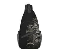 King 03 Borsa a tracolla King Zaino a tracolla Lion Zaino da giorno Zaino casual Borsa da trekking Borsa da uomo