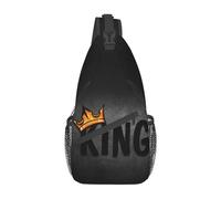 King 05 Borsa a tracolla King Zaino a tracolla Lion Zaino da giorno Zaino casual Borsa da trekking Borsa da uomo