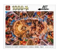 King 56027 Basilica di Santi Ambrogio e Carlo Italia Puzzle 1000 pezzi, me...