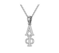 King Alpha Phi Collana 45,7 cm - Argento Sterling