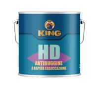 king antiruggine rapida essiccazione grigio lt 2,5 protezione superfici in ferro