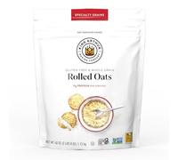 King Arthur Baking Company - Avena arrotolata senza glutine e integrale, 1,1 kg.