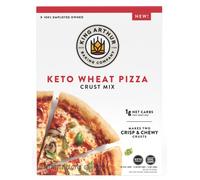 King Arthur Mix di crosta per pizza cheto da forno, 1 g di carboidrati netti per porzione, a basso contenuto di carboidrati e cheto, 291 g