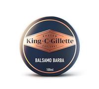 King C. Gillette Balsamo, per Cura della Barba, Confezione da 100 Ml