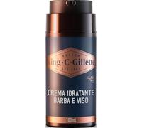 King C gillette crema idratante per barba e viso 100 ml - Crema barba