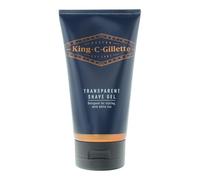King C. Gillette Gel da barba trasparente da uomo con tè bianco e olio di argan, 141,7 g