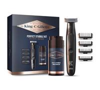 King C. Gillette Style Master KIT REGOLABARBA UOMO e CREMA IDRATANTE VISO E BARBA, Ideale per la Cura della Barba, Confezione IDEA REGALO, Set Barba Uomo PROFESSIONALE