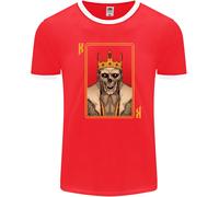King Carte da Gioco Teschio Gotico Poker Uomo Ringer Fotl