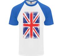 King Charles Coronation Union Jack Flag Gran Bretagna Uomo S/S Baseball T-Shirt