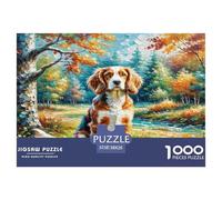 KING CHARLES SPANIEL 1000 Pezzi Small Animal Dogs Puzzle Giocattoli Gioco Di Abilità Per Decorazione Della Famiglia Per Adulti E Ragazzi Regalo Per Amico 38x26cm/1000pcs