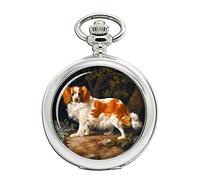 King Charles Spaniel by George Stubbs Full Hunter Orologio da tasca
