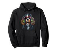 King Charles Spaniel Cane Musica King Charles Spaniel Felpa con Cappuccio