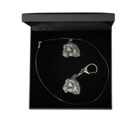 King Charles Spaniel - Set - Il Cane IN Der Nero Scatola Art Dog