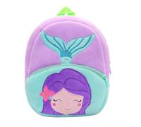 KING CHEER Simpatico mini zaino per bambini e bambine, piccolo zaino in peluche, perfetto per la scuola materna, l'asilo, i viaggi dai 2 ai 4 anni