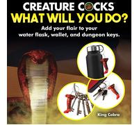 King Cobra Portachiavi - Rosso