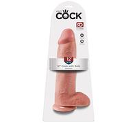 King Cock 12" Cock with Balls Light 30 cm