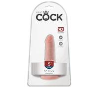 KING COCK - DILDO CON SFERE 14 CM - CARNE