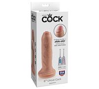King Cock 6" Uncut Light 6 Pollici