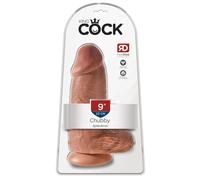 KING COCK - PENE REALISTICO CHUBBY 23 CM CARAMEL