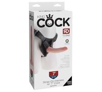 Fallo naturale 7" con base a ventosa | King Cock 1 St