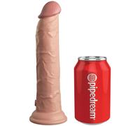 Pipedream King Cock Elite 9" Vibrating Silicone Dual Density Cock with Remote Light
