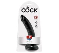 King Cock Strap-On-Harness with 7" Cock Light 7 Pollici