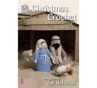 King Cole Christmas crochet Book 3 - Libro per lavori amigurumi, soggetti: presepe, ghirlanda, palline di Natale, corona, pinguino e molto altro ancora