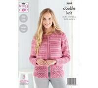 King Cole DK Modello Di Maglieria Cardigan E Gilet 5609