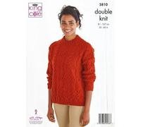 King Cole DK Modello Di Maglione E Cardigan 5810