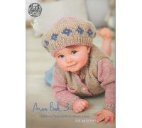 King Cole Libro Di Modelli Per Maglieria Baby Aran - 3 - 28 Articoli
