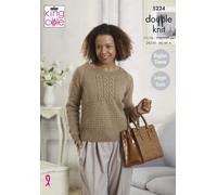 King Cole Motivo Per Maglieria DK Maglione E Cardigan 5224