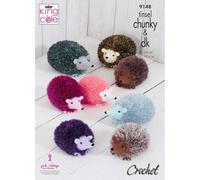 King Cole Tinsel Chunky E DK Modello All'Uncinetto Riccio 9148