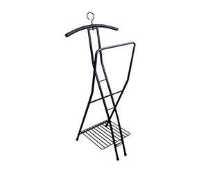 King Collection A1407290/A Appendiabito Verniciato, Nero, 47 X 41 X 114H